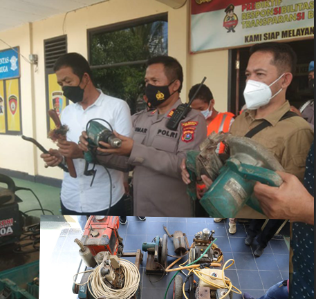 Polsek Baruga Ringkus Dua Pelaku Pencurian di Lepo-lepo, Hukuman 10 Tahun Penjara