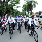 1.823 Peserta Gowes Meriahkan HUT Kota Kendari ke-191