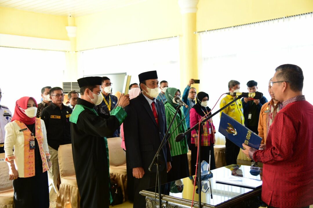 Agus Salim Asisten 1 Kota Kendari, Dilantik Jadi Penjabat Sekda Kota Kendari