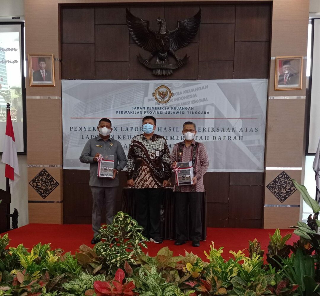 Kota Kendari Kembali Raih WTP 9 Kali Berturut-turut