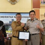 Wali Kota Kendari Terima Penghargaan Pertama di Indonesia Dari Menteri Agraria dan Tata Ruang