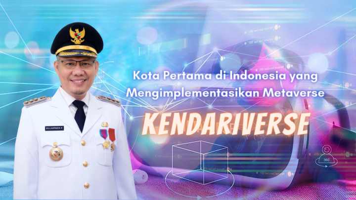 Wali Kota Kendari Perkenalkan Teknologi Metaverse Di HUT Ke 191 Kota Kendari