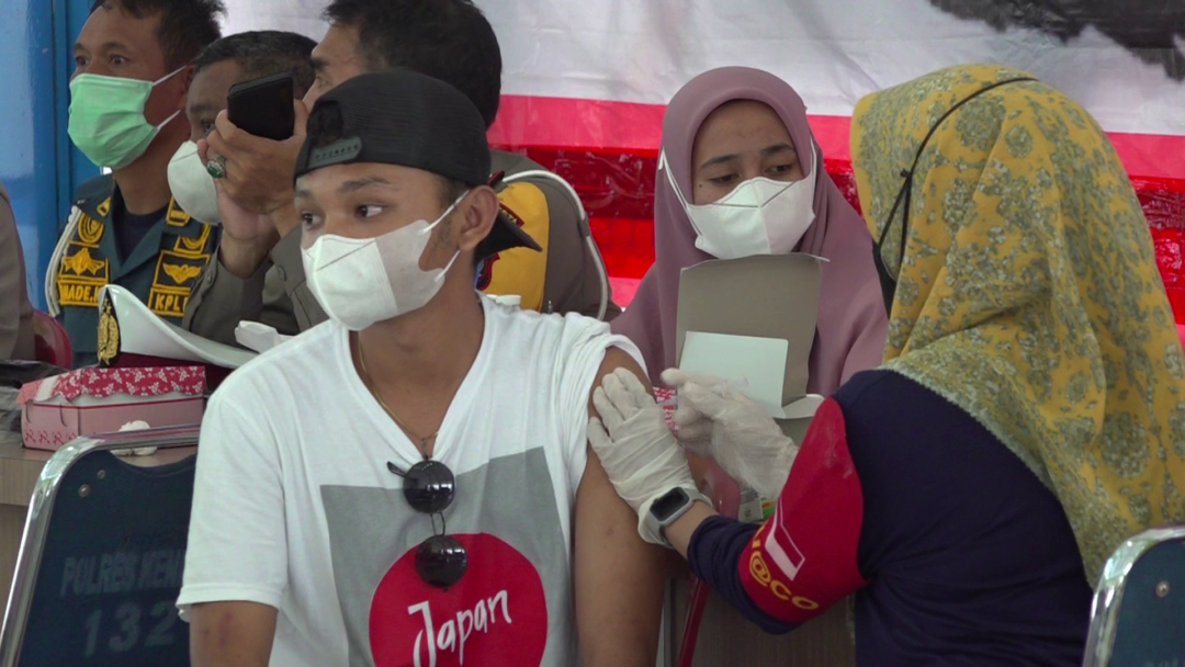 Polresta Kendari Siapkan 1200 Vaksin ‘Genjot’ Capaian Vaksinasi