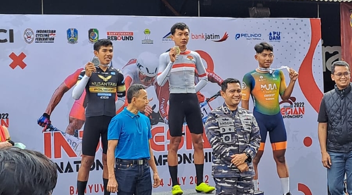 Sulawesi Tenggara Runner-up Kategori ITT 40 KM U23 Kejurnas Road Race dan MTB