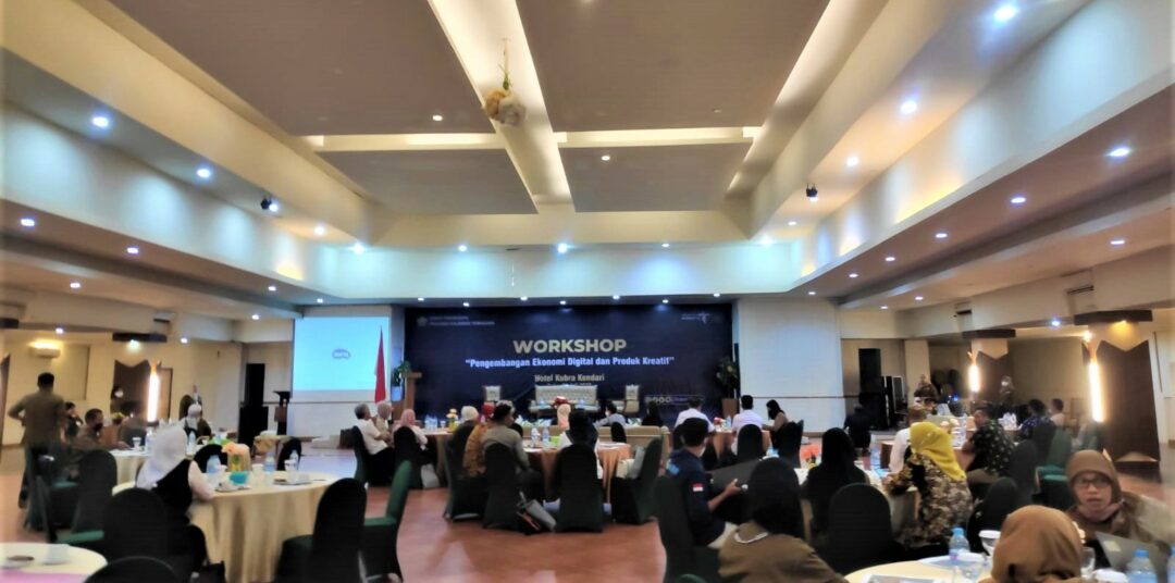 Dinas Pariwisata Sultra Menggelar Workshop Pengembangan Ekonomi Digital Dan Produk Kreatif