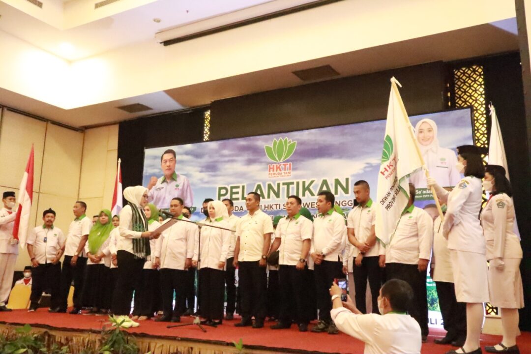 Pengurus DPD dan DPC Pemuda Tani HKTI Sultra Resmi Dilantik