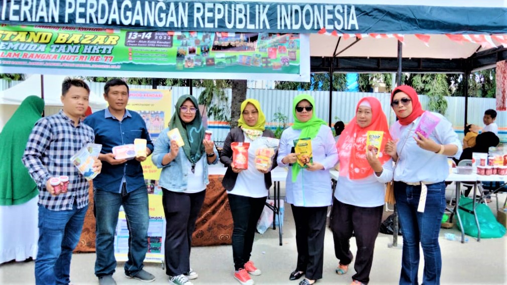 Beragam Produk Lokal Hiasi Peringatan HUT RI Ke-77 di Kota Kendari
