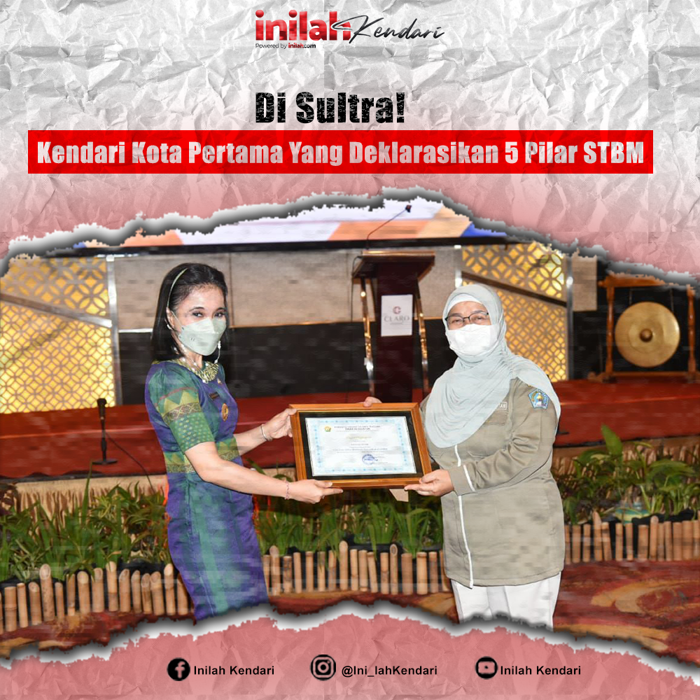 Di Sultra, Kendari Kota Pertama Yang Deklarasikan 5 Pilar STBM