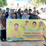 Masyarakat Kelurahan Watulondo Rasakan Manfaat Program Pembangunan Ketua Fraksi Golkar DPRD Kendari