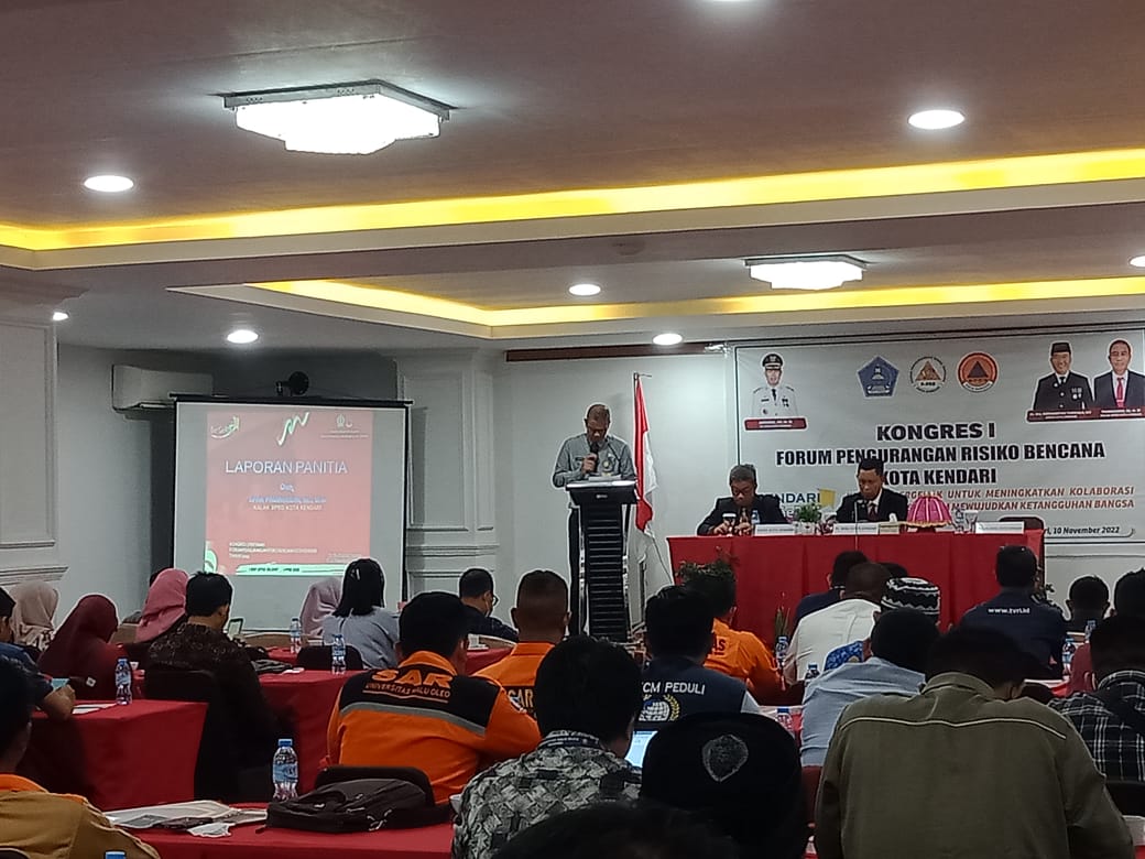 Pemkot Kendari Gelar Kongres I FPRB Wujudkan Bangsa Tangguh Bencana 