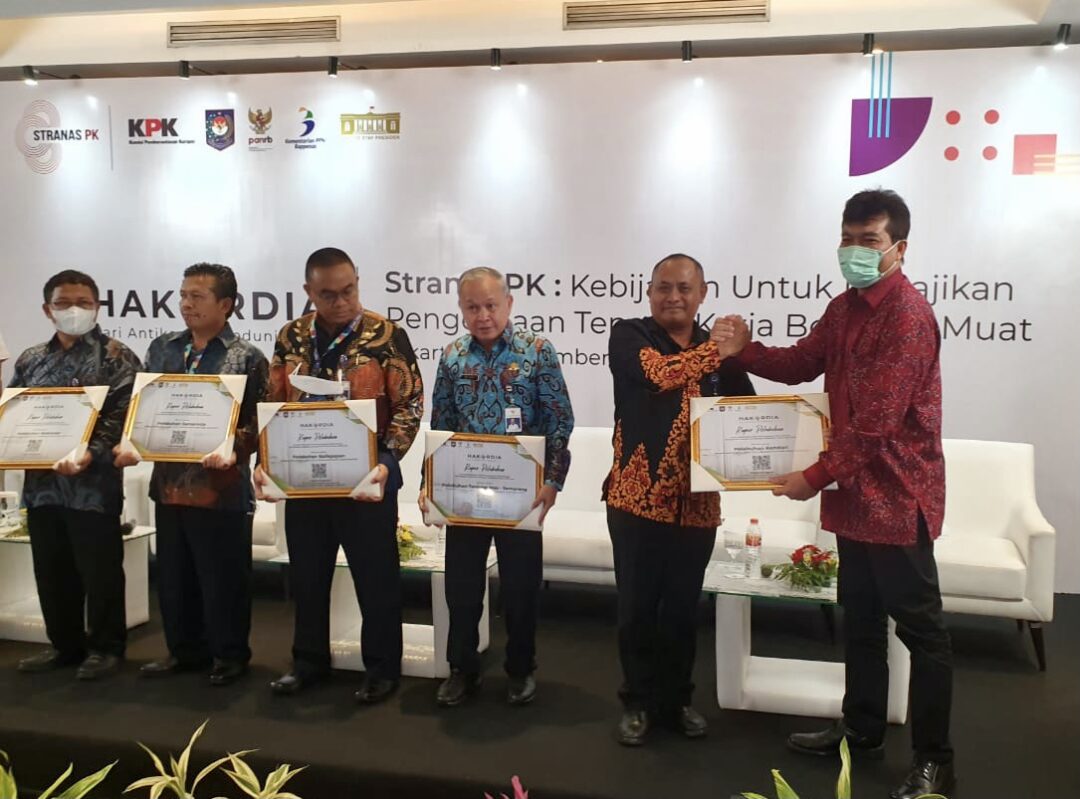 Pelabuhan Kota Kendari Raih Rapor Hijau dari Stranas PK
