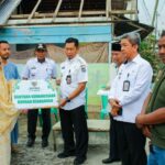 Pemkot Kendari Serahkan Bantuan Untuk Korban Kebakaran di Jalan Segar Kecamatan Kadia