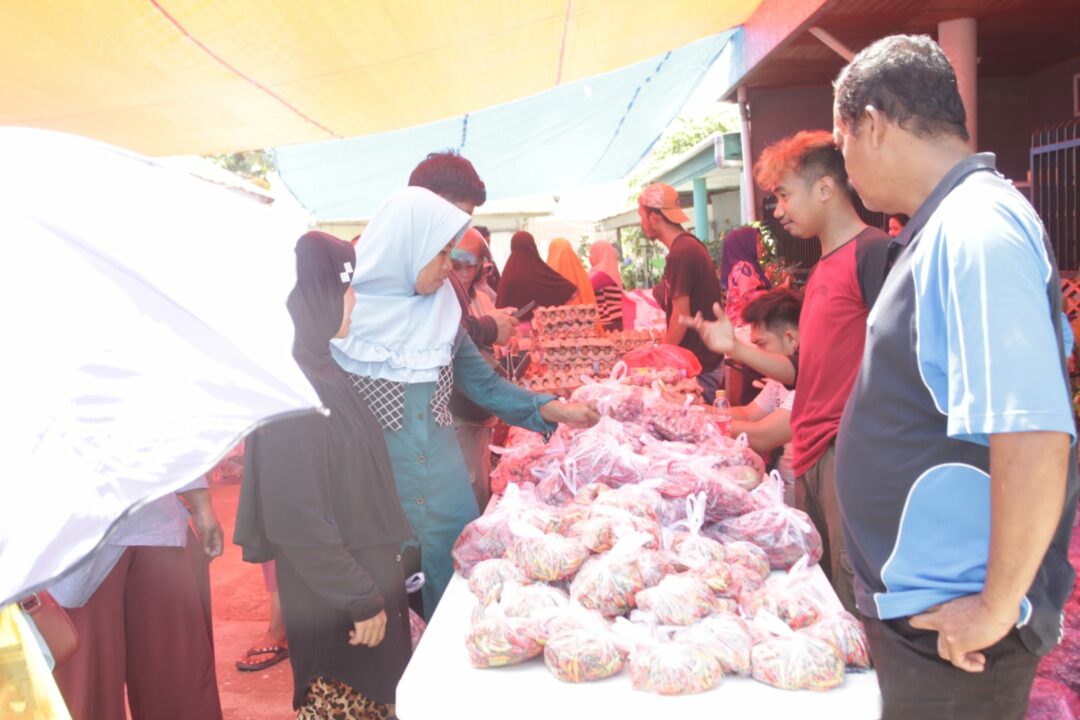 Dinas Ketahanan Pangan Kota Kendari Gelar Pasar Murah