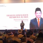 Wujudkan Pemilu Damai, Menteri Dalam Negeri Buka Rakornas Ekososbud di Kendari